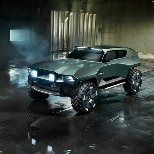 2026 Aston Martin Dreadnought Concept Front View